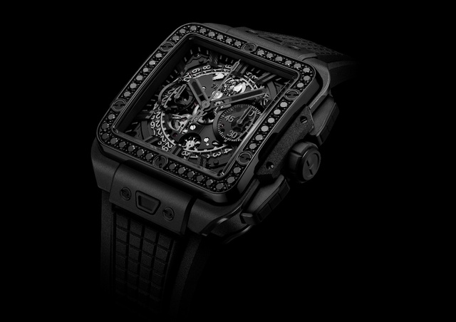 Hublot ra mắt mẫu đồng hồ đính kim cương đen - Ảnh 4.