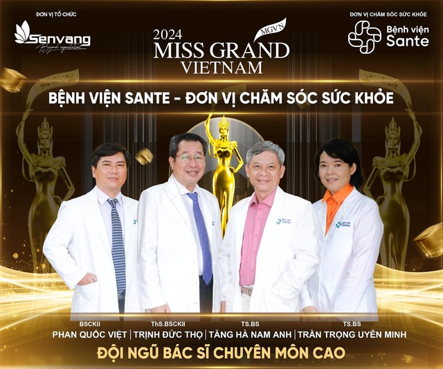 Bệnh viện Sante - Đơn vị chăm sóc sức khoẻ của cuộc thi Miss Grand Vietnam 2024 - Ảnh 2.