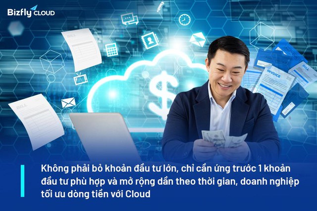 Đầu tư ban đầu tối thiểu và tăng giảm quy mô hạ tầng công nghệ theo sát nhu cầu thực tế giúp doanh nghiệp tối ưu dòng tiền - Ảnh 2.