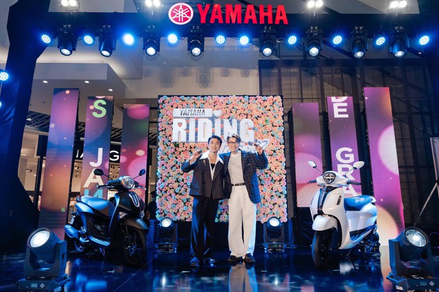 Chiêm ngưỡng loạt ảnh “dễ thương” của Ninh Dương Couple tại Yamaha Riding Station - Ảnh 1.