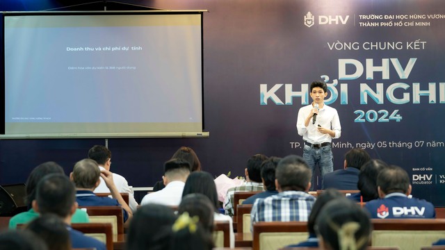 Chung kết “DHV - Khởi Nghiệp 2024”: Tiếp lửa tinh thần trường Đại học Khởi Nghiệp - Ảnh 2.