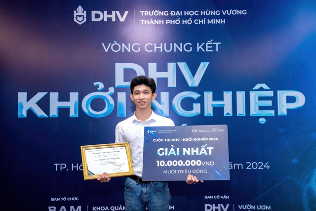 Chung kết “DHV - Khởi Nghiệp 2024”: Tiếp lửa tinh thần trường Đại học Khởi Nghiệp - Ảnh 4.