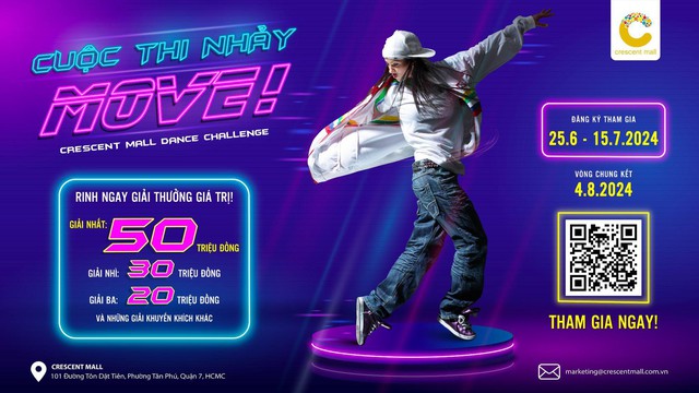 Khuấy động mùa hè cùng MOVE! Crescent Mall Dance Challenge - Ảnh 1.