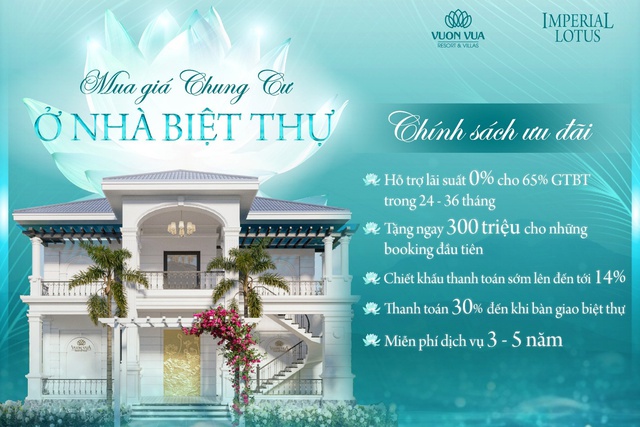 Phân khu khép kín đầu tiên tại Vườn Vua Resort &Villas thu hút giới đầu tư - Ảnh 5.