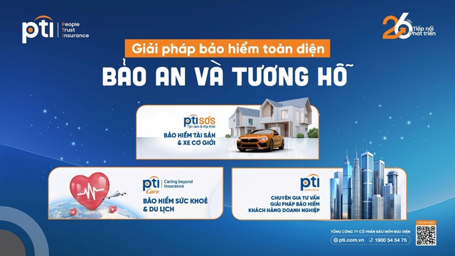 Tổng CTCP Bảo hiểm Bưu điện (PTI): 26 năm tiếp nối và phát triển - Ảnh 1.