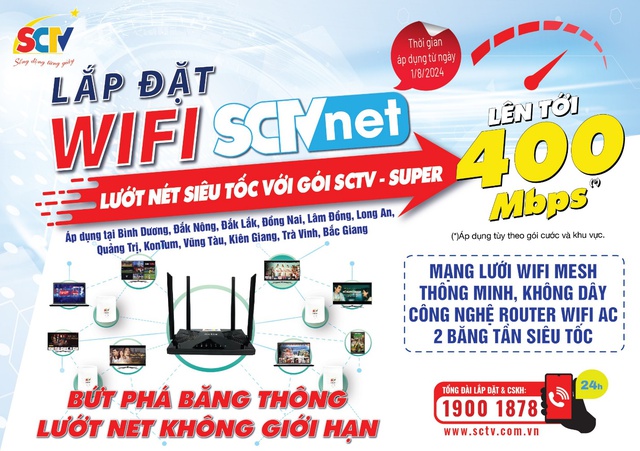 SCTV nâng tốc độ Internet  giai đoạn 2 cho khách hàng nâng cao chất lượng - Ảnh 2.