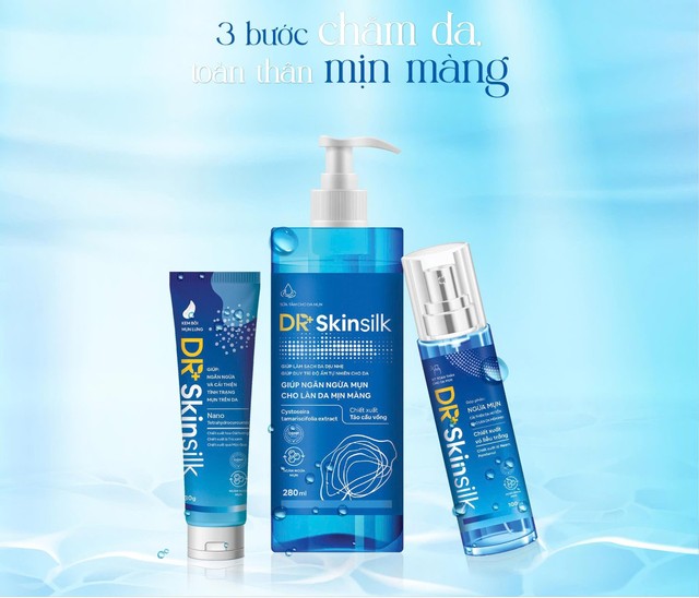 Bật mí quy trình trị mụn cơ thể siêu hiệu quả chỉ với 3 bước từ Dr.Skinsilk - Ảnh 1.