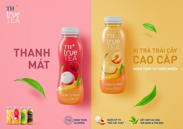 Sau thành công của dòng trà tự nhiên, TH true TEA tiếp tục chinh phục giới trẻ với hương vị trà trái cây mới - Ảnh 1.