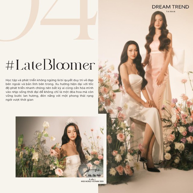 Dream Trend Việt Nam x Miss World Việt Nam: Late Bloomer - sức hút từ những bông hoa nở muộn - Ảnh 6.