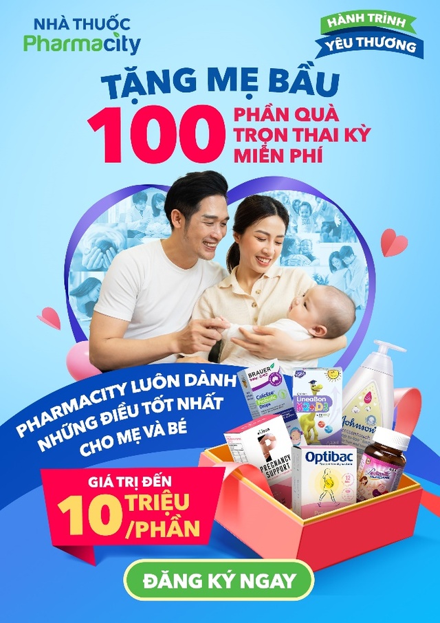 Quét mã cùng Pharmacity để có cơ hội sở hữu quà tặng mẹ bầu trọn thai kỳ giá trị lên đến 10 triệu đồng - Ảnh 1.