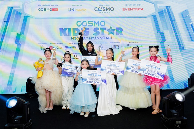 Linh Nhi và Bảo Ngọc xuất sắc giành quán quân “Cosmo Kid’s Star - Ngôi Sao Hoàn Vũ Nhí” mùa đầu tiên - Ảnh 5.