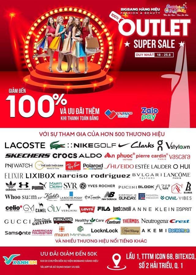 Siêu hội hàng hiệu Mega Sale Festival với quy mô lớn bậc nhất đã sẵn sàng với giá sốc bất ngờ! - Ảnh 9.