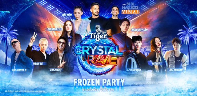 Sau vô số tâm thư từ cộng đồng mạng, Tiger Crystal Rave đã mang đại tiệc băng-nước quay lại Vũng Tàu - Ảnh 2.