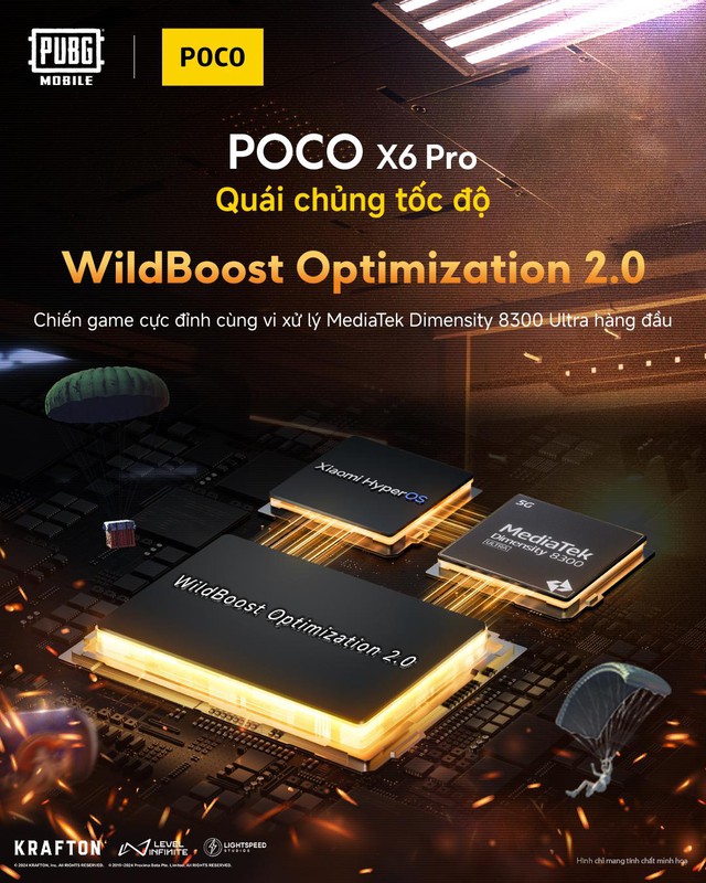 POCO X6 Pro: Vũ khí hoàn hảo cho game thủ PUBG MOBILE - Ảnh 3.