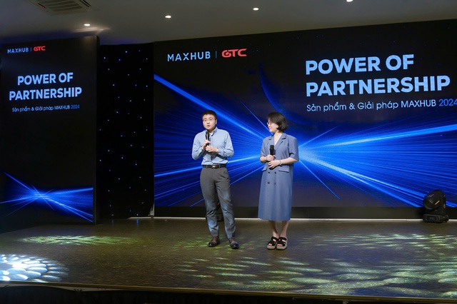 GTC chính thức phân phối Maxhub - Thương hiệu hàng đầu về màn hình tương tác - Ảnh 2.