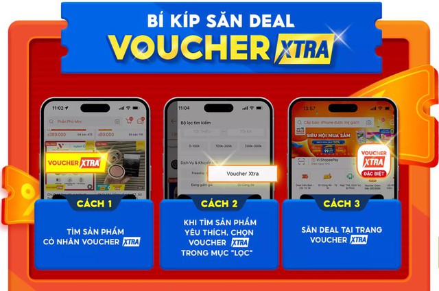 “Ting ting” lương về, sắm đồ đi chơi lễ với voucher 1 triệu đồng, phí ship 0 đồng trên Shopee - Ảnh 3.