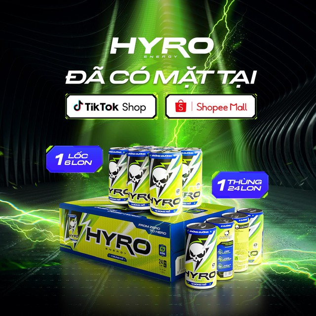 Nước tăng lực HYRO: Không bổ sung đường, vẫn ngon như thường? - Ảnh 1.