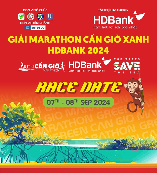 “Đường đua xanh” Green Cần Giờ Marathon HDBank 2024 độc đáo với nhiều hoạt động vì cộng đồng - Ảnh 2.