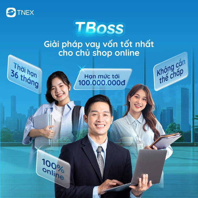 TNEX ra mắt T Boss: Giải pháp tài chính cho nhà bán hàng trên sàn TMĐT- Ảnh 1.