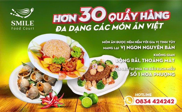 Khám phá Smile Food Court Rạch Miễu: Điểm đến mới cho tín đồ ẩm thực TP.HCM - Ảnh 4.