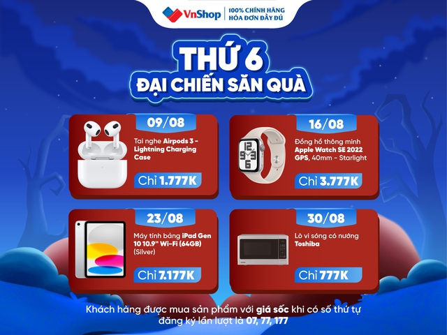 Ngay trên app ngân hàng: “Chốt deal” công nghệ giá sốc, áp mã thả ga, mua hàng chỉ từ 18K kèm freeship - Ảnh 2.