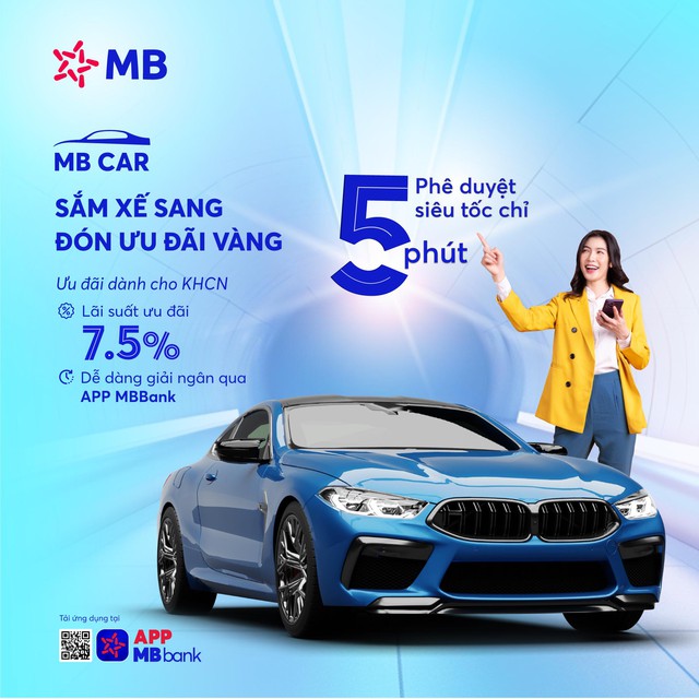 MB: Triển khai gói vay mua xe ô tô siêu tốc, quy mô lên tới 5000 tỷ đồng - Ảnh 2.