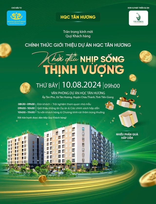 Chính thức giới thiệu dự án HQC Tân Hương – Khởi đầu nhịp sống thịnh vượng - Ảnh 3.