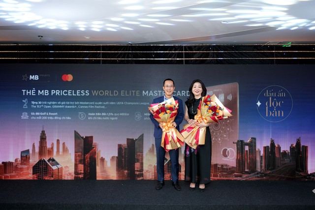 MB và Mastercard ra mắt thẻ MB Priceless World Elite Mastercard tại Việt Nam - Ảnh 1.