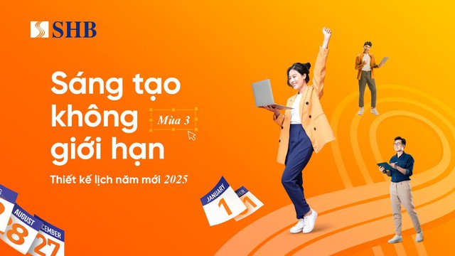 Cùng SHB “Sáng tạo không giới hạn” thiết kế ấn phẩm xuân Ất Tỵ, cơ hội nhận giải thưởng giá trị đến 700 triệu đồng - Ảnh 1.