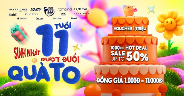 Thế Giới Skinfood khuyến mãi lớn nhân dịp 11 tuổi - Ảnh 2.