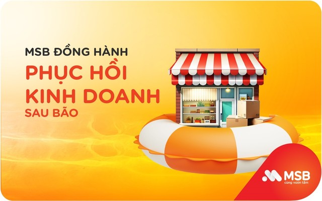 Chung tay hỗ trợ khách hàng mùa lũ, MSB giảm lãi suất cho vay- Ảnh 1.