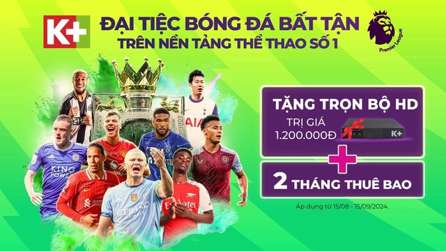 Ngoại hạng Anh 2024/25 trọn vẹn duy nhất trên K+: Kịch bản ngày càng khó đoán giữa các “ông lớn” và những nhân tố bất ngờ - Ảnh 4.