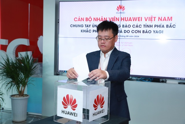 Huawei Việt Nam ủng hộ 1 tỷ đồng giúp đồng bào khắc phục sau bão lũ - Ảnh 4.