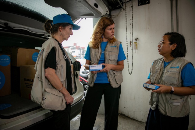 UNICEF cam kết đồng hành cùng Việt Nam trong nỗ lực phục hồi sau bão Yagi - Ảnh 1.