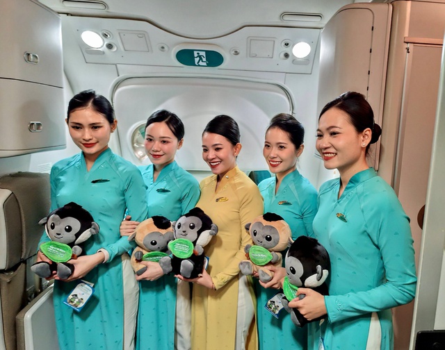 Chuyến bay đặc biệt của Vietnam Airlines với lời tuyên ngôn bảo vệ môi trường- Ảnh 1.