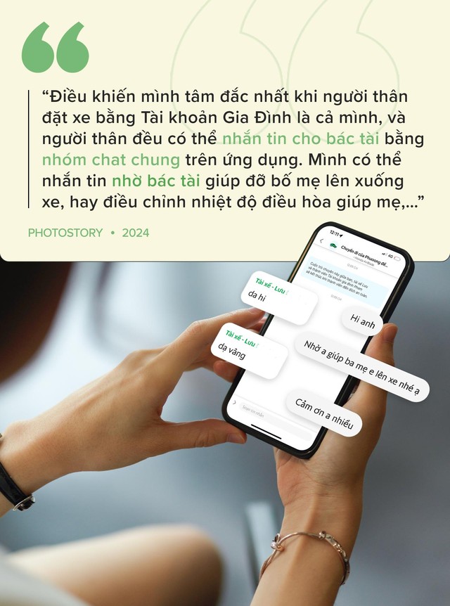 Biết thông tin chuyến xe, thanh toán hộ người thân, tham gia nhóm chat chung với tài xế nhờ Tài khoản Gia Đình - Ảnh 5.