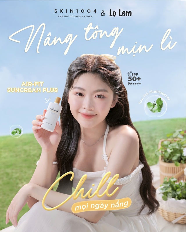 Gấp đôi visual: Lọ Lem - Hà Thi chuẩn ngoan xinh yêu trong TVC kết hợp cùng SKIN1004 - Ảnh 4.