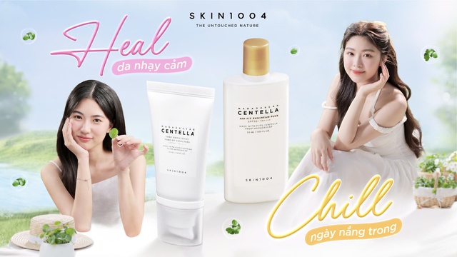 Gấp đôi visual: Lọ Lem - Hà Thi chuẩn ngoan xinh yêu trong TVC kết hợp cùng SKIN1004 - Ảnh 1.