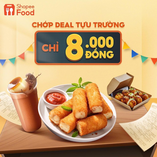 Khám phá “công thức” sạc năng lượng cho cả năm học cùng ShopeeFood - Ảnh 2.