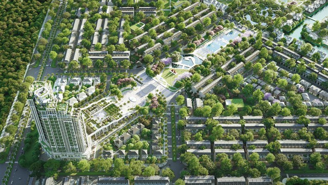 Ecopark ra mắt nhà phố quảng trường vị trí đắt giá nhất Eco Central Park - Ảnh 1.