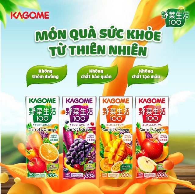 Nước ép rau củ quả KAGOME - Thức uống dinh dưỡng cho người bận rộn - Ảnh 2.