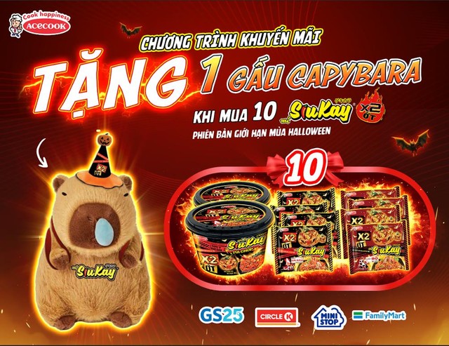 Đón Halloween bùng nổ với mì cay SiuKay X2 ớt phiên bản giới hạn - Ảnh 4.