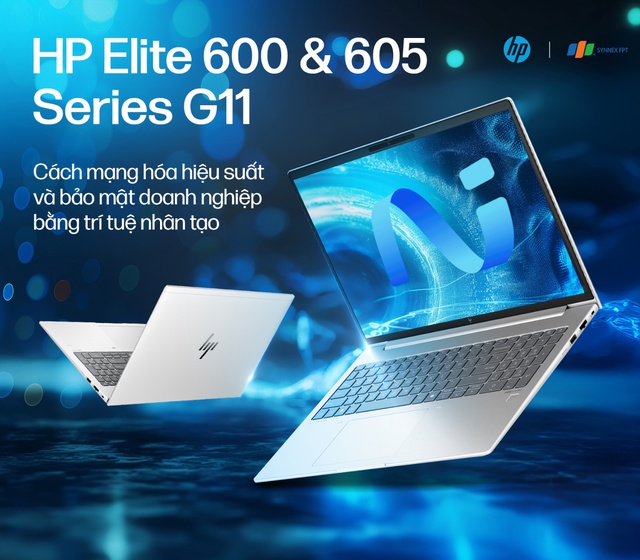 HP Elite 600 & 605 Series G11: Cách mạng hóa bằng trí tuệ nhân tạo - Ảnh 1.