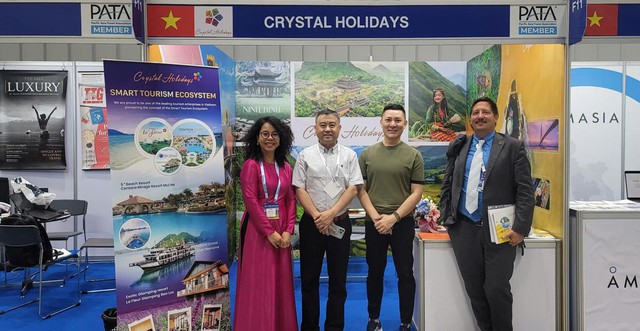 Crystal Holidays - Dấu ấn của Du lịch Việt Nam tại PATA Travel Mart 2024 - Ảnh 1.