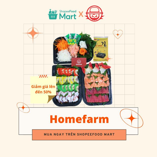 ShopeeFood Mart “bắt tay” cùng 6 thương hiệu tung deal độc quyền giảm đến 50% - Ảnh 3.