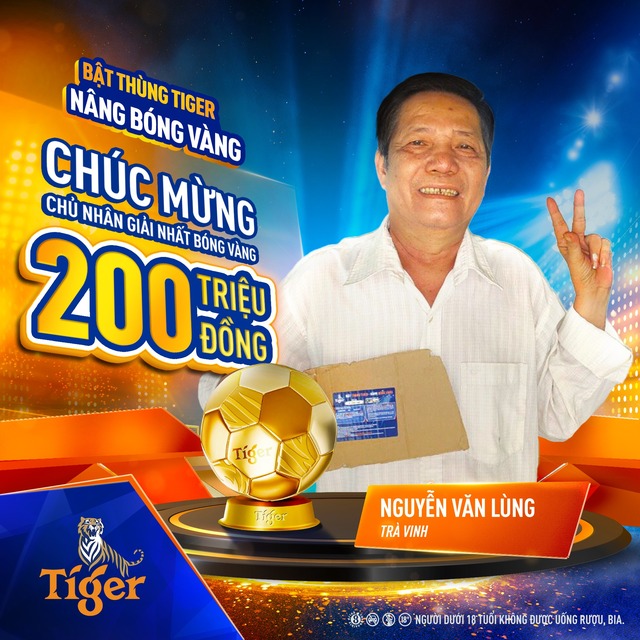 8 quả bóng vàng Tiger 200 triệu đồng đã tìm được chủ nhân khắp các tỉnh miền Tây - Ảnh 1.