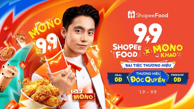 Hàng loạt thương hiệu tung triệu ưu đãi độc quyền, chỉ có tại ShopeeFood 9.9 - Ảnh 1.