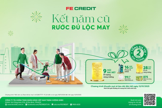 FE CREDIT khuấy động thị trường cho vay tiêu dùng chào năm 2025- Ảnh 2.