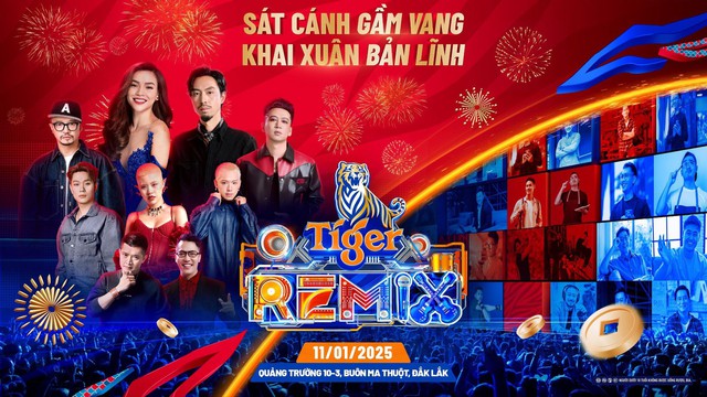 Tiger Remix 2025 đón năm mới cùng 120.000 khán giả, khuynh đảo thời khắc giao thừa đầy bản lĩnh tại TP Hồ Chí Minh và Tiền Giang - Ảnh 21.