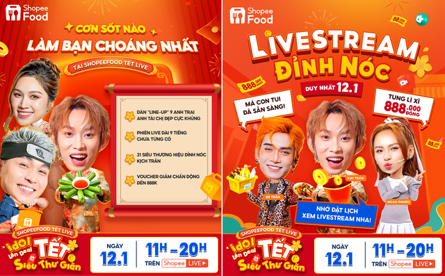 Sau Kiểu A Kay, Kay Trần đổi nghệ danh Chill A Kay tại phiên livestream ShopeeFood Tết Live - Ảnh 3.